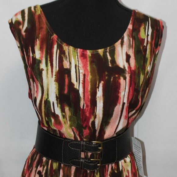 Roaman's Women's Sleeveless Dress - Picture 2 of 15